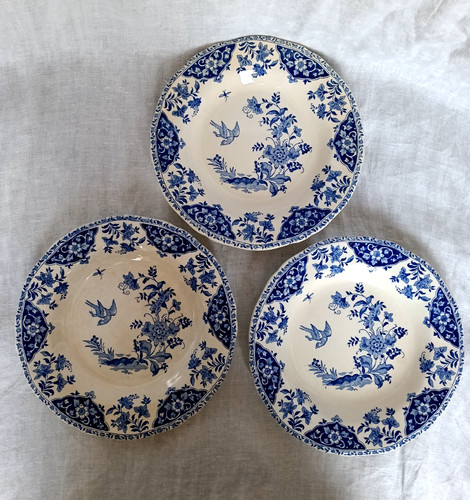 Assiettes creuses gien - 3,