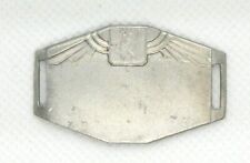 plaque de vélo ST Christophe