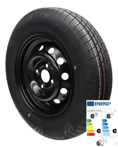 Roue compléte noir 155 80r13 - roue,