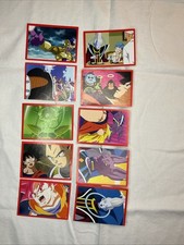 Lot 10 De 10 Cartes Panini Dragon Ball Z