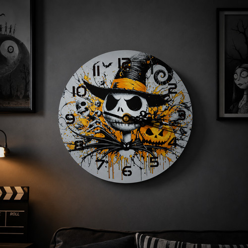 Horloge jack skellington - de,