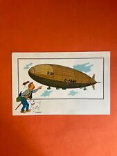 HERGE JACOBS CHROMO TINTIN L AEROSTATION SERIE 5 N° 54 COMME NEUF