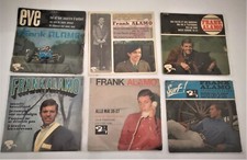 FRANK ALAMO LOT 6 disques vinyles 45 tours EP  yéyé an 60 en très bon état