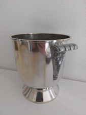 Sceau à CHAMPAGNE  ART DECO  1930 signé et poinçon - Métal Argenté / Etain