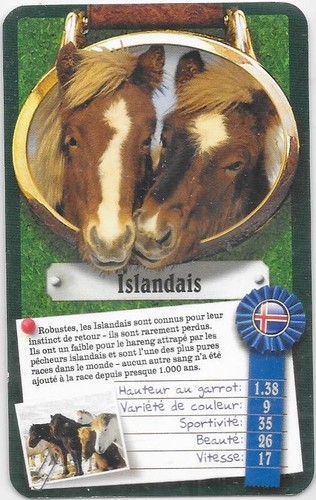 Carte top trumps chevaux - trumps,