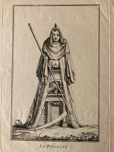 Belle gravure xixe médecin - belle,
