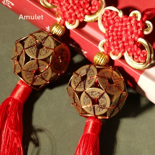 Pendentif nœud richesse en - pendentif,