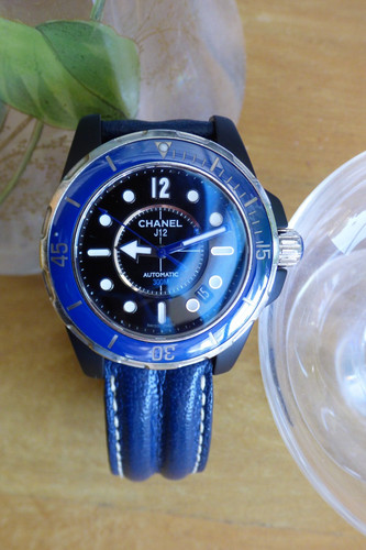 Montre chanel j12 marine - chanel, marine.