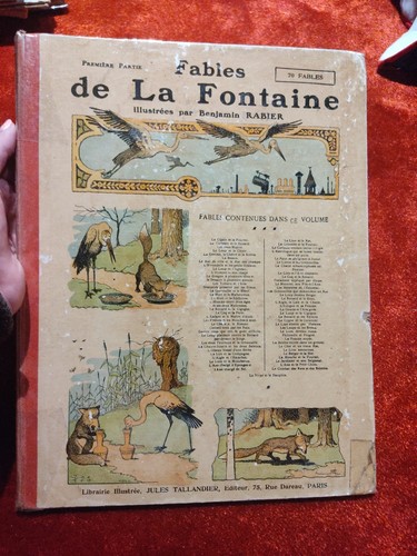 Fables fontaine - fables, la
