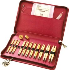 Aiguilles à tricoter circulaires premium en bambou trèfle TAKUMI 45-150 NEUVE...