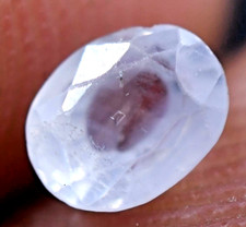 Saphir Bleu Naturel Non Traité De Ceylan 0,65 CT Certifié AGL Oval Gemme Loose