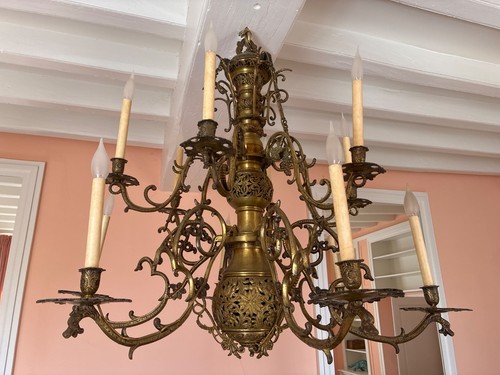 Lustre hollandais branches - lustre,