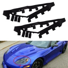 2pcs Headlight Lens Trim