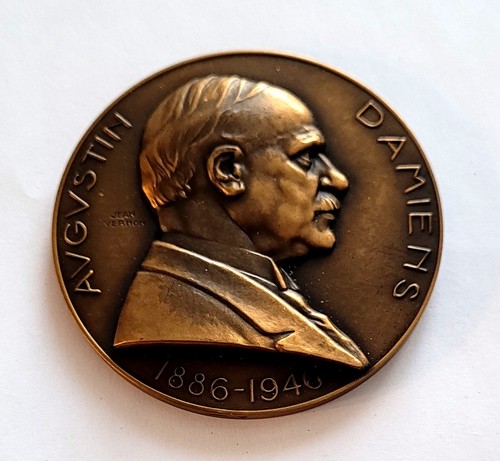 Médaille augustin damiens - médaille,,