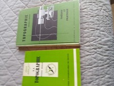 2 livres sur la Topographie , théorie et pratique