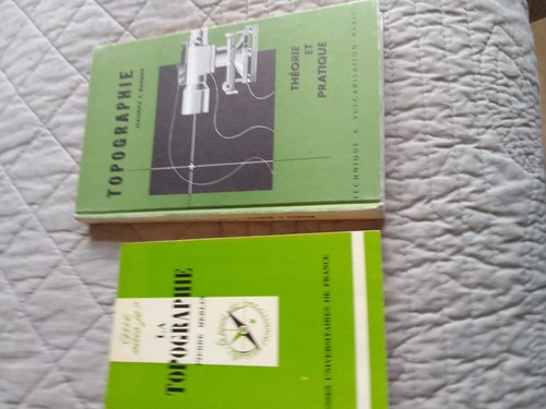 Livres sur topographie - 2,