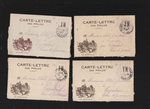 Lot carte lettre de - carte-lettre,