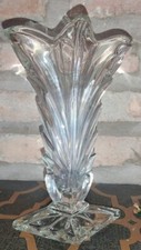 Vase En Cristal Art Déco