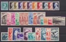 TIMBRES MONACO NEUFS ** ANNEE