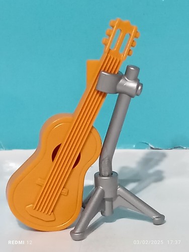Support playmobil guitare - playmobil,