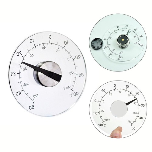 Thermomètre porte verre - porte, en