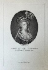 MARIE-ANTOINETTE - "Portrait de Marie-Antoinette, Archiduchesse d'Autriche".