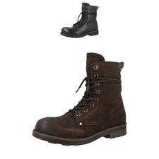 Bikkembergs Bottes En Cuir Pour Femmes, Bottes À Lacets, Bottes D'Hiver
