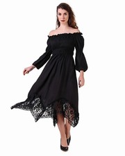 Robe de mariée médiévale sorcière gothique ThePirateDressing Gitan...