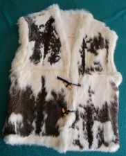 gilet sans manches enfant unisexe peau doublure