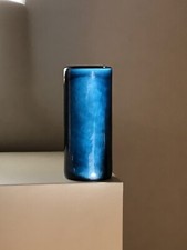 MAX IDLAS Vase Tube Bleu en