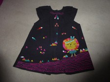 Robe chasuble velours brodée
