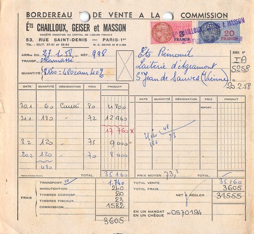 1958 ets chailloux geiser - 1958, et