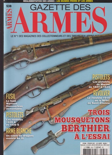 Gazette des armes - gazette, n°538