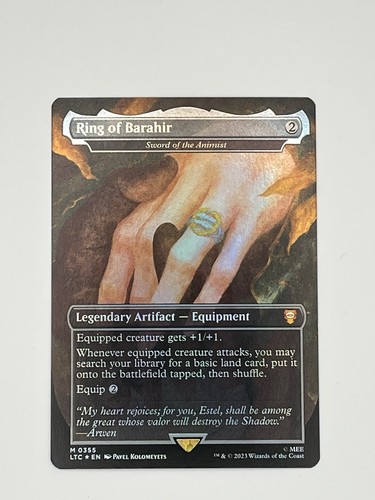 Ring barahir near mint - barahir,