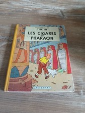 TINTIN Les Cigares du pharaon B14 EO couleurs française 1955 Excellent état