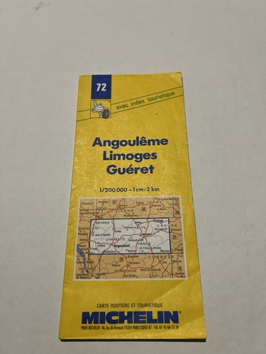 Michelin carte routière 72 - carte,