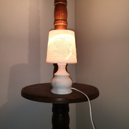 Lampe table vintage en - lampe, de