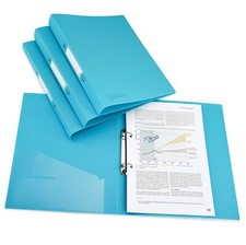 1664 Classeur à 2 Anneaux avec Protection Antibactérienne Dos de 35 mm A4 Tur...