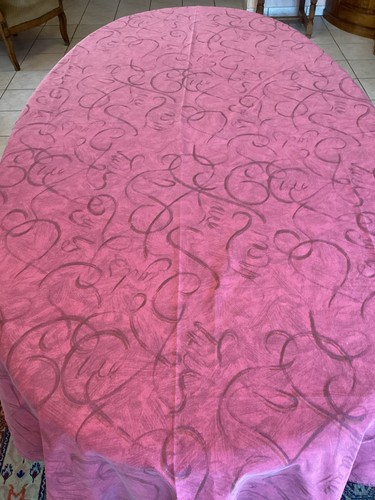 Nappe ovale 250 155 - nappe, avec