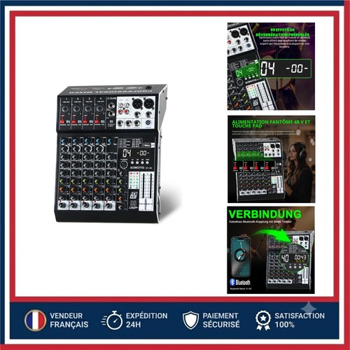 Console mixage audio 6 - console,