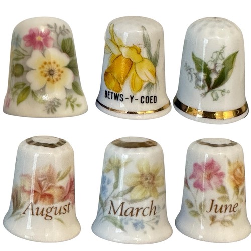 Vintage thimbles march - vintage,