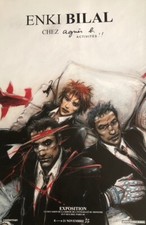 Enki BILAL: AFFICHE Enki BILAL CHEZ agnès b.  80 X 119 - Comme Neuf - 2007 -