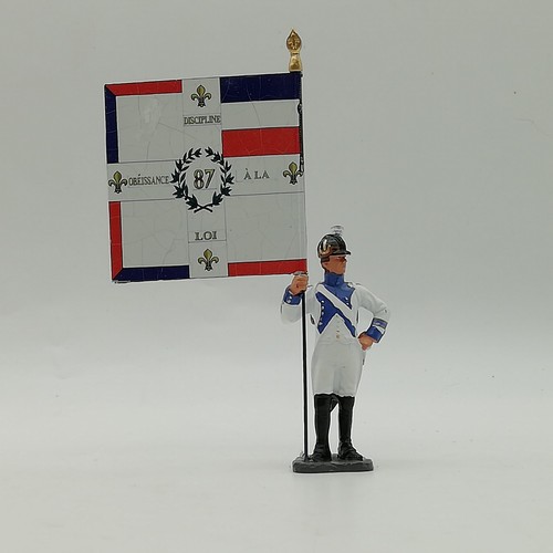 Hachette porte drapeau 87e - porte-drapeau,