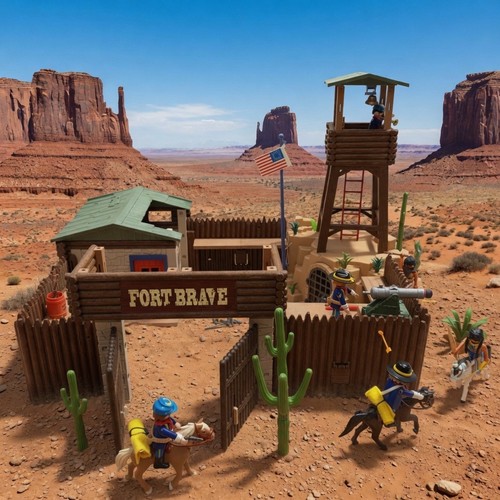 Playmobil 5245 western fort - playmobil,
