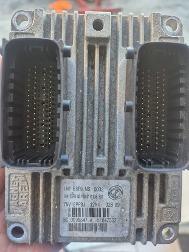 Calculateur moteur fiat - calculateur, 500