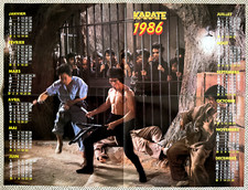 BRUCE LEE  et KATA SANCHIN  POSTER DE MAGAZINE  41,6 x 54,8 cms en bon état