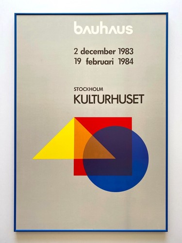 Bauhaus rare 1983 modernist - bauhaus,