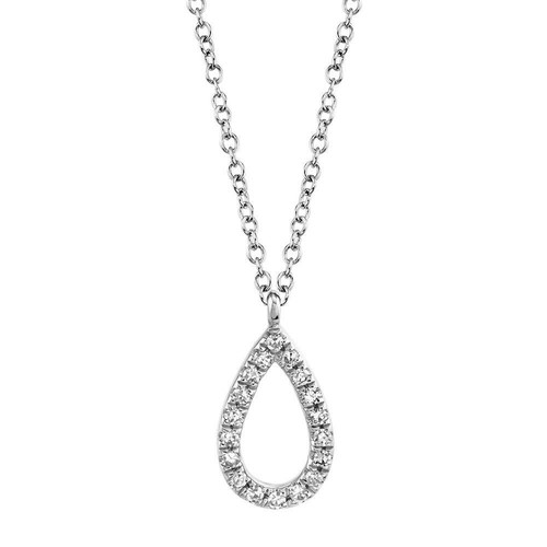14k blanc diamant - 14k,