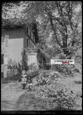 Plaque verre photo ancienne