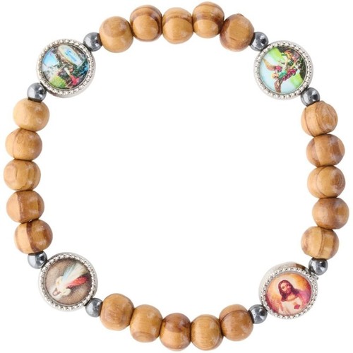 Bracelet élastique perles - , en